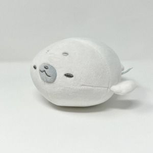 White Seal C3004 Mashmallow Mocchi Soft YELL JUNK Plush 6" Toy Doll Mochi fuwa